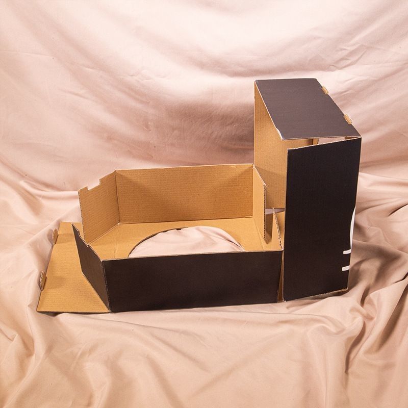 3 Ply E ฟลอยท์กระดาษคอรูเกทแข็ง Display Box สําหรับบาสเก็ตบอลฟุตบอลตามต้องการ