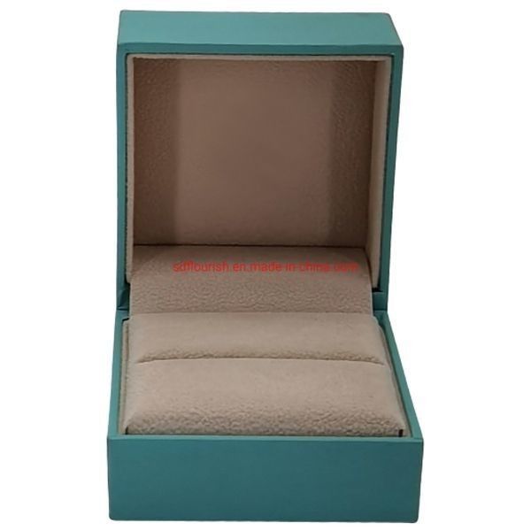Clamshell Design สีเขียวอลังการ กระดาษกระดาษแข็ง โปรโมชั่นแหวนกล่องของขวัญในรูปแบบ CDR / EPS / JPG / TIF