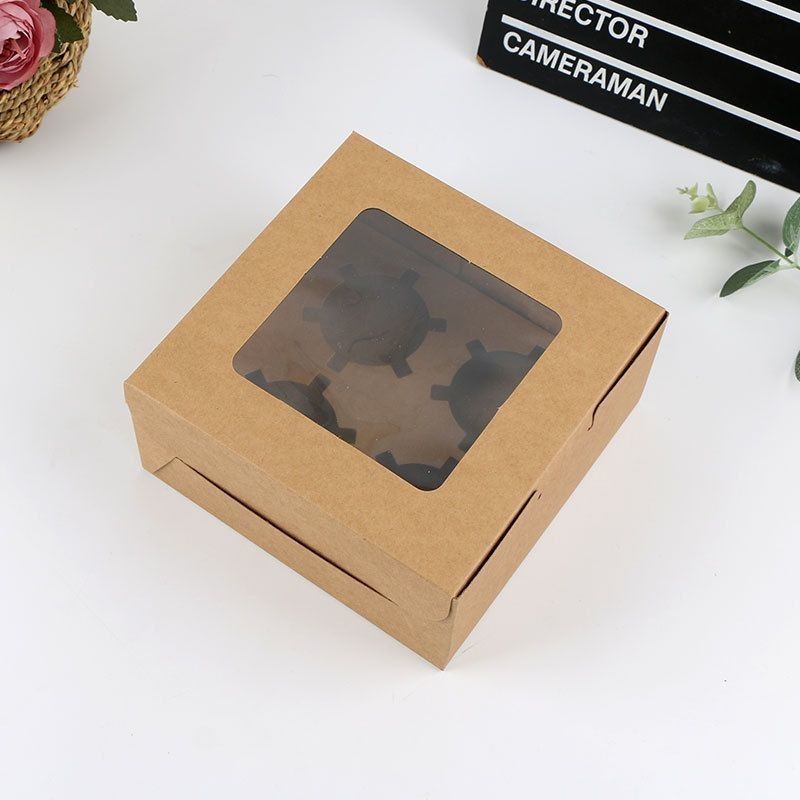 Flourish Arrivals เค้ก/ร้านอบขนม/กระป๋องหวาน กระป๋องกระจกพับได้ด้วยฝา