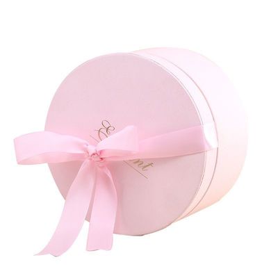 เครื่องประดับคริสต์มาส กระป๋องกระดาษรีไซเคิล แพคเกจกล่องของขวัญกล่องกระดาษกลม