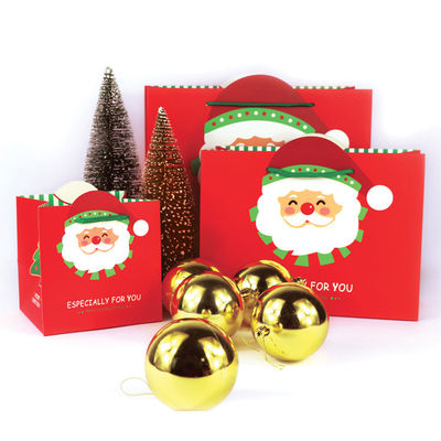 ราคาดี Embossing Flat Pack Xmas บรรจุภัณฑ์กล่องของขวัญเป็นมิตรกับสิ่งแวดล้อม Ultraportable ออนไลน์