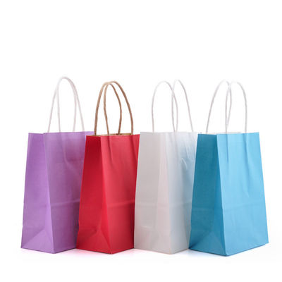 ราคาดี 21x11x27cm โปรดปรานกระดาษคราฟท์ถุงของขวัญพร้อมหูหิ้ว Ultralight ออนไลน์