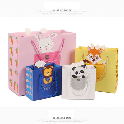 ราคาดี เด็กการ์ตูน Candy กระดาษคราฟท์ถุงของขวัญ Moistureproof Reusable ออนไลน์